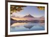 Japan, Fuji - Hakone - Izu National Park, Mt Fuji and Kawaguchi Ko Lake-Michele Falzone-Framed Photographic Print