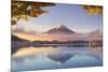 Japan, Fuji - Hakone - Izu National Park, Mt Fuji and Kawaguchi Ko Lake-Michele Falzone-Mounted Photographic Print