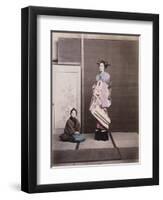 Japan, Geisha-null-Framed Premium Giclee Print