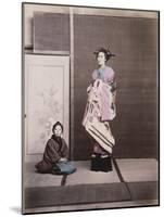 Japan, Geisha-null-Mounted Giclee Print