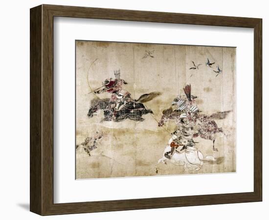 Japan: Gosannen War, C. 1086-null-Framed Giclee Print