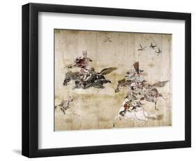 Japan: Gosannen War, C. 1086-null-Framed Giclee Print