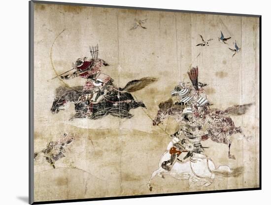 Japan: Gosannen War, C. 1086-null-Mounted Giclee Print