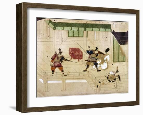 Japan: Heiji Rebellion-null-Framed Giclee Print