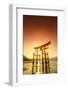 Japan, Hiroshima, Miyajima Island, the Red Torii Gate of Itsukushima-jinja Shinto Shrine-Michele Falzone-Framed Photographic Print