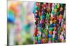 Japan Hiroshima Peace Memorial Park Colorful Paper Cranes Close-Up-Nosnibor137-Mounted Photographic Print