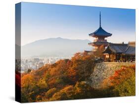 Japan, Honshu, Kansai Region, Kiyomizu-Dera-Gavin Hellier-Stretched Canvas