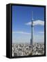 Japan, Honshu, Kanto, Tokyo, Asakusa, Skytree Tower-Steve Vidler-Framed Stretched Canvas