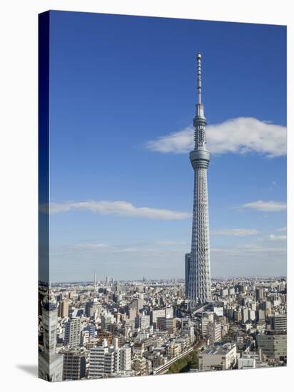 Japan, Honshu, Kanto, Tokyo, Asakusa, Skytree Tower-Steve Vidler-Stretched Canvas