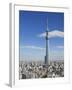 Japan, Honshu, Kanto, Tokyo, Asakusa, Skytree Tower-Steve Vidler-Framed Photographic Print