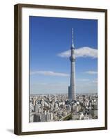 Japan, Honshu, Kanto, Tokyo, Asakusa, Skytree Tower-Steve Vidler-Framed Photographic Print