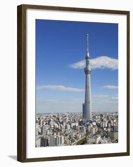 Japan, Honshu, Kanto, Tokyo, Asakusa, Skytree Tower-Steve Vidler-Framed Photographic Print