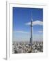 Japan, Honshu, Kanto, Tokyo, Asakusa, Skytree Tower-Steve Vidler-Framed Photographic Print