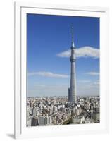 Japan, Honshu, Kanto, Tokyo, Asakusa, Skytree Tower-Steve Vidler-Framed Photographic Print