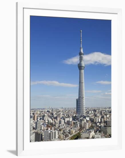 Japan, Honshu, Kanto, Tokyo, Asakusa, Skytree Tower-Steve Vidler-Framed Photographic Print