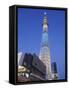 Japan, Honshu, Kanto, Tokyo, Asakusa, Skytree Tower-Steve Vidler-Framed Stretched Canvas