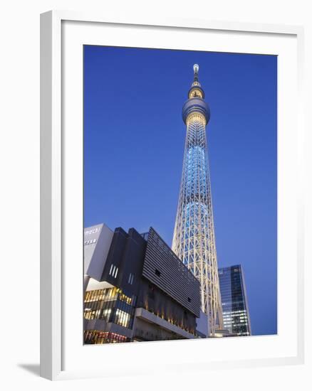 Japan, Honshu, Kanto, Tokyo, Asakusa, Skytree Tower-Steve Vidler-Framed Photographic Print