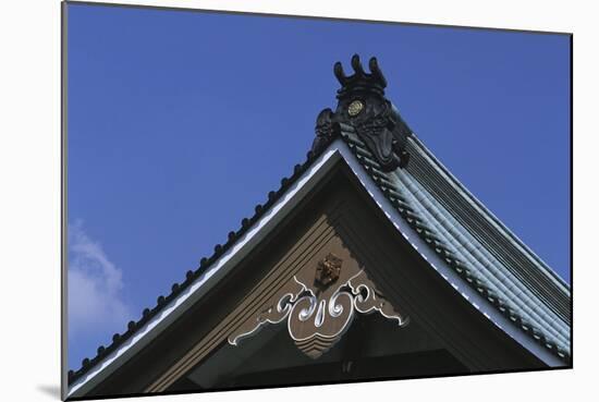 Japan, Honshu, Nagoya, Higashi Betsuin Temple, Architectural Detail-null-Mounted Giclee Print