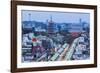 Japan, Honshu, Tokyo, Asakusa,  Nakamise Shopping Street and Sensoji Temple aka Asakusa Kannon Temp-Steve Vidler-Framed Photographic Print