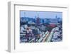 Japan, Honshu, Tokyo, Asakusa,  Nakamise Shopping Street and Sensoji Temple aka Asakusa Kannon Temp-Steve Vidler-Framed Photographic Print