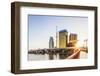 Japan, Honshu, Tokyo, Asakusa, Sumida River and Tokyo Sky Tree-Steve Vidler-Framed Photographic Print