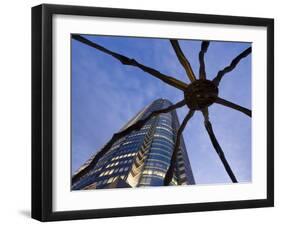 Japan, Honshu, Tokyo, Roppongi Hills, Mori Tower and Maman Spider Sculpture-Gavin Hellier-Framed Photographic Print