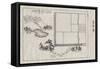 Japan: House and Garden-Kano-Framed Stretched Canvas