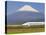 Japan, Houshu, Shinkansen (Bullet Train) Passing Mount Fuji-Gavin Hellier-Stretched Canvas