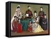 Japan: Imperial Family-Torajiro Kasai-Framed Stretched Canvas