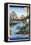 Japan: Inlet, 1857-Ando Hiroshige-Framed Stretched Canvas