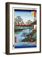 Japan: Inlet, 1857-Ando Hiroshige-Framed Giclee Print