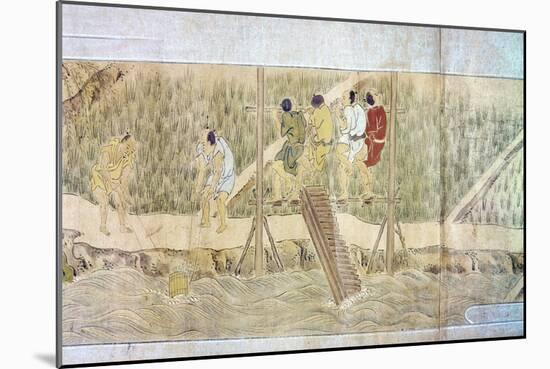 Japan: Irrigation, C. 1575-null-Mounted Giclee Print