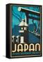 Japan Japanese Government Railways Poster-P. Irwin Brown-Framed Stretched Canvas