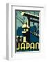 Japan, Japanese Government Railways-null-Framed Art Print