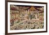 Japan: Kabuki Theater-Okumura Masanobu-Framed Giclee Print