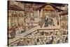 Japan: Kabuki Theater-Okumura Masanobu-Stretched Canvas