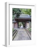 Japan, Kanagawa, Kamakura, Hokokuji Temple Entrance-Rob Tilley-Framed Photographic Print