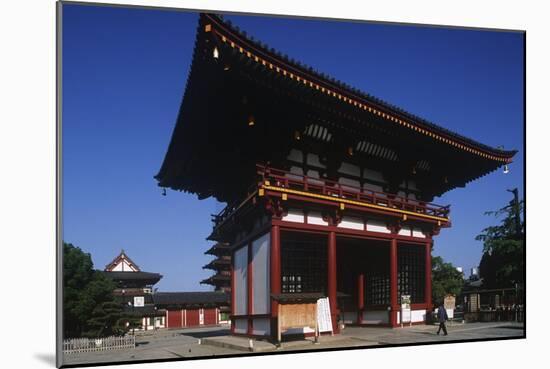 Japan, Kansai, Osaka, Shitennoji Temple-null-Mounted Giclee Print