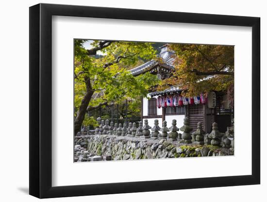 Japan, Kyoto, Arashiyama, Adashino Nenbutsu-Ji Temple-Jane Sweeney-Framed Photographic Print