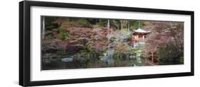 Japan, Kyoto, Daigoji Temple, Bentendo Hall and Bridge-Jane Sweeney-Framed Photographic Print