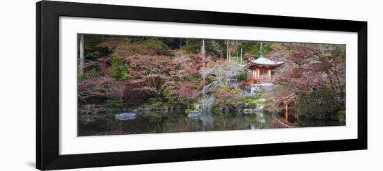 Japan, Kyoto, Daigoji Temple, Bentendo Hall and Bridge-Jane Sweeney-Framed Photographic Print