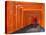 Japan, Kyoto, Fushimi Inari Taisha Shrine, Tunnel of Torii Gates-Steve Vidler-Stretched Canvas