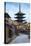 Japan, Kyoto, Higashiyama District, Gion, Yasaka Pagoda in Hokanji Temple-Jane Sweeney-Stretched Canvas