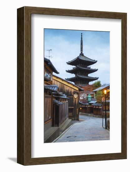 Japan, Kyoto, Higashiyama District, Gion, Yasaka Pagoda in Hokanji Temple-Jane Sweeney-Framed Photographic Print