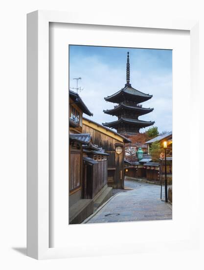Japan, Kyoto, Higashiyama District, Gion, Yasaka Pagoda in Hokanji Temple-Jane Sweeney-Framed Photographic Print