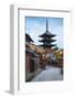 Japan, Kyoto, Higashiyama District, Gion, Yasaka Pagoda in Hokanji Temple-Jane Sweeney-Framed Photographic Print