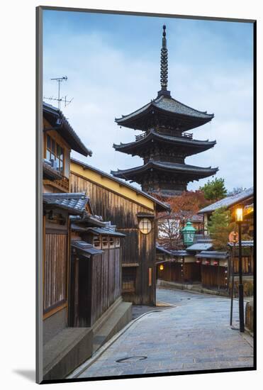 Japan, Kyoto, Higashiyama District, Gion, Yasaka Pagoda in Hokanji Temple-Jane Sweeney-Mounted Photographic Print