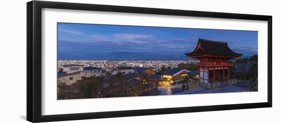 Japan, Kyoto, Higashiyama District, Kiyomizu-Dera Temple, the Deva Gate-Jane Sweeney-Framed Photographic Print
