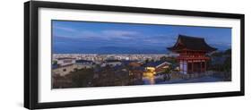 Japan, Kyoto, Higashiyama District, Kiyomizu-Dera Temple, the Deva Gate-Jane Sweeney-Framed Photographic Print