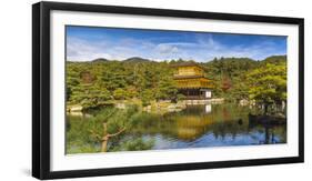 Japan, Kyoto, Kinkaku-Ji, -The Golden Pavilion Officially Named Rokuon-Ji-Jane Sweeney-Framed Photographic Print